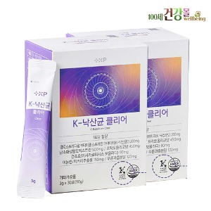 K-낙산균 클리어 식이섬유 프로바이오틱스 30포 x2개